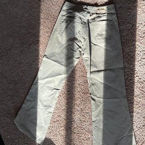 Army Green Tinted Khakis from SIlver Clothing Company 90's Style Long Size 30/33